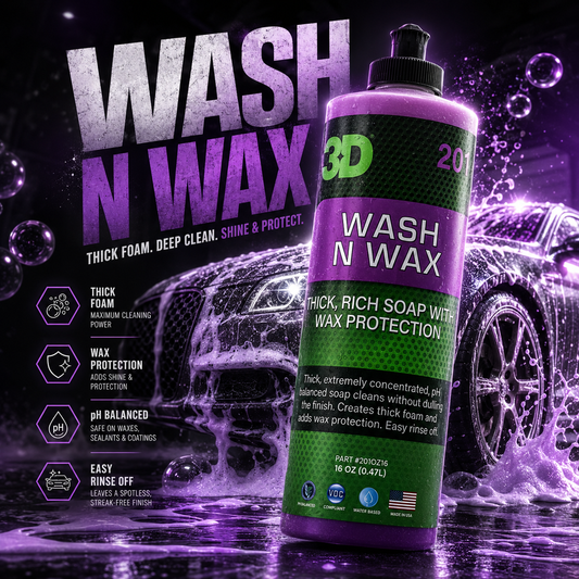 WASH N WAX - שמפו ווקס