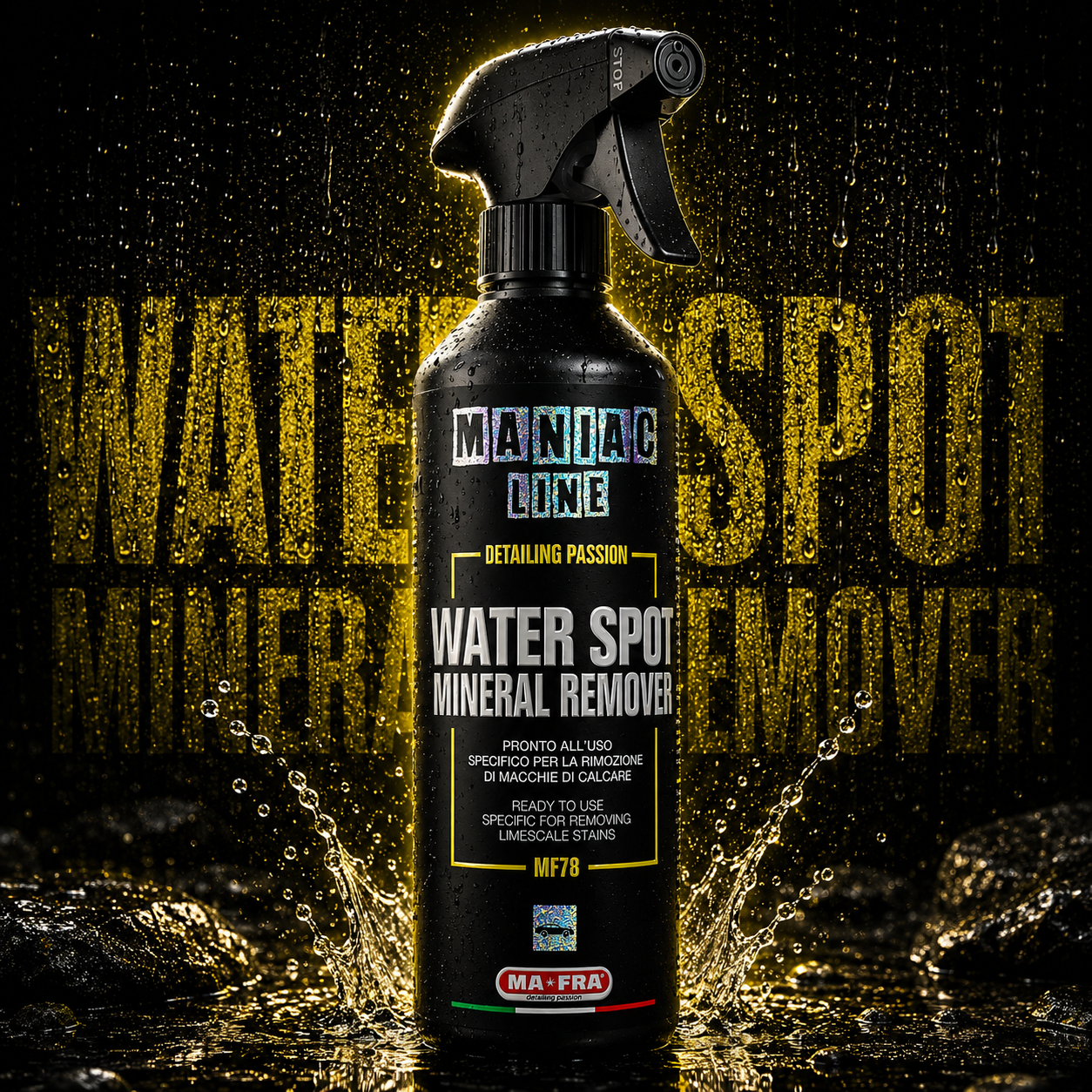 WATER SPOT REMOVER - מסיר אבנית