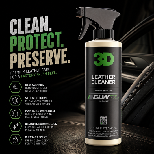 GLW LEATHER CLEANER - חומר ניקוי לעור פלסטיק וויניל