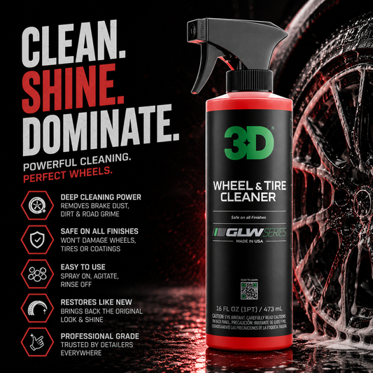 GLW WHEEL & TIRE CLEANER - חומר ניקוי לצמיגים וחישוקים