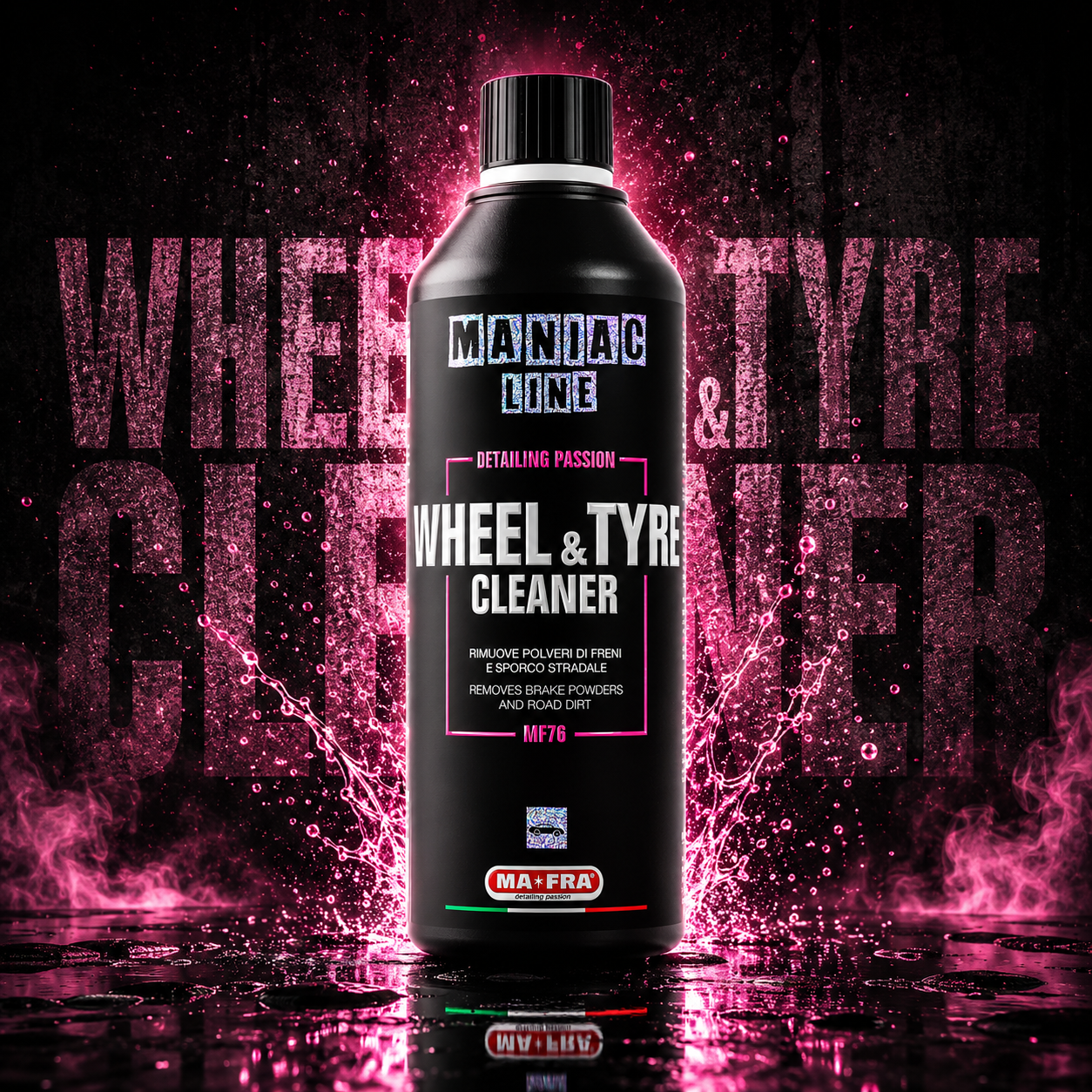 WHEEL & TYRE CLEANER - חומר לניקוי חישוקים וצמיגים